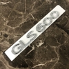 Decal tem chữ S600 dán đuôi xe ô tô