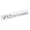 Decal tem chữ V12-Biturbo dán hông xe Mercedes