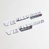 Bộ 2 decal tem chữ V8-Biturbo-4Matic dán hông xe Mercedes
