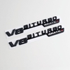 Bộ 2 decal tem chữ V8-Biturbo-4Matic dán hông xe Mercedes