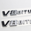 Decal tem chữ V8-Biturbo dán hông xe Mercedes