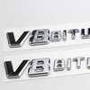 Decal tem chữ V8-Biturbo dán hông xe Mercedes