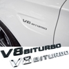 Decal tem chữ V8-Biturbo dán hông xe Mercedes