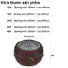 Đèn Led giả tổ chim chiếu tán cây, sân vườn ngoài trời cao cấp - DW