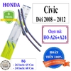 Thanh gạt nước mưa ô tô công nghệ Đức Nano Plus cao cấp dành cho xe Vinfast Fadil