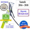 Thanh gạt nước mưa ô tô công nghệ Đức Nano Plus cao cấp dành cho các dòng xe của hãng HYUNDAI
