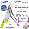 Thanh gạt nước mưa ô tô công nghệ Đức Nano Plus cao cấp dành cho các dòng xe của hãng MAZDA