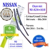 Thanh gạt nước mưa ô tô công nghệ Đức Nano Plus cao cấp dành cho các dòng xe của hãng NISSAN