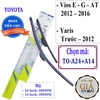 Thanh gạt nước mưa ô tô công nghệ Đức Nano Plus cao cấp dành cho xe Vinfast Fadil