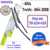 Thanh gạt nước mưa ô tô công nghệ Đức Nano Plus cao cấp dành cho xe Vinfast Fadil