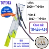 Thanh gạt nước mưa ô tô công nghệ Đức Nano Plus cao cấp dành cho xe Vinfast Fadil
