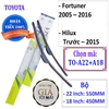 Thanh gạt nước mưa ô tô công nghệ Đức Nano Plus cao cấp dành cho xe Vinfast Fadil