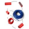 Gioăng cao su, nẹp viền cửa chữ U lõi thép chống va đập xe hơi, ô tô cao cấp: 10m, 15m, 20m, 30m, 50m, 100m (Màu Xanh)