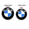 Logo biểu tượng trước và sau xe BMW đường kính 82mm và 74mm