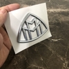Bộ 2 chiếc logo biểu tượng hông xe Maybach G80710