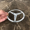 Logo biểu tượng dán sau xe Mercedes - Đường kính 90mm