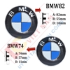 Logo biểu tượng trước và sau xe BMW đường kính 82mm và 74mm