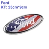 Logo biểu tượng truớc xe ô tô Ford, kích thước 23cm*9cm