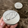 Logo chụp mâm, ốp lazang bánh xe ô tô Hyundai, đường kính 56mm