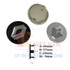Logo chụp mâm, ốp lazang bánh xe ô tô Renault đường kính 60mm