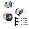 Logo chụp mâm bánh xe ô tô Ford đường kính 60mm