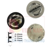 Logo chụp mâm, ốp lazang bánh xe ô tô Nissan đường kính 60MM