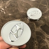 Logo chụp mâm, ốp lazang bánh xe ô tô Hyundai HY-60, Kích thước đường kính 60mm