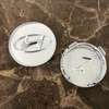 Logo chụp mâm, ốp lazang bánh xe ô tô Hyundai HY-60, Kích thước đường kính 60mm