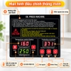 Máy ép dầu thực vật chuyên nghiệp nâng cấp hoàn toàn, dùng trong gia đình, nhà hàng, khách sạn. Thương hiệu cao cấp Septree - T3