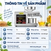 Máy ép dầu thực vật chuyên nghiệp nâng cấp hoàn toàn, dùng trong gia đình, nhà hàng, khách sạn. Thương hiệu cao cấp Septree - T3