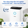 Máy hút ẩm Philips DE3203/00, công suất 395W, dung tích bình chứa nước 4 Lít, diện tích sử dụng 63m2
