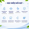 Máy hút ẩm Philips DE3203/00, công suất 395W, dung tích bình chứa nước 4 Lít, diện tích sử dụng 63m2