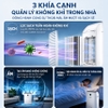 Máy lọc không khí 2 trong 1 Philips Series 2000 AC2726/00 kèm chức năng tạo độ ẩm