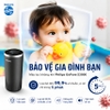 Máy khử mùi, lọc không khí dạng cốc trên xe ô tô. Thương hiệu Hà Lan cao cấp Philips - S3601 Và S3602