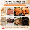 Máy nấu chậm Sous vide chuyên nghiệp, dùng cho nhà hàng và khách sạn - Dòng cao cấp (Bản Quốc Tế - Tiếng Anh). Thương hiệu Mỹ cao cấp AnchorChef  - PRO1600S