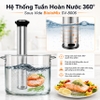 Máy nấu chậm Sous Vide, dùng cho gia đình. Thương hiệu Mỹ cao cấp BioloMix SV-8006