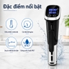 Máy nấu chậm Sous vide, dùng cho gia đình. Thương hiệu Mỹ cao cấp BioloMix SV-8008
