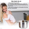 Máy nấu chậm Sous vide, dùng cho gia đình. Thương hiệu Mỹ cao cấp BioloMix SV-8008