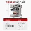 Máy pha cà phê Espresso chuyên nghiệp, thương hiệu Mỹ HiBREW cao cấp - H10A