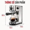 Máy pha cà phê bán tự động Espresso, Cappuccino, Latte. Thương hiệu Mỹ cao cấp HiBREW - H10B