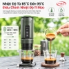 Máy pha cà phê cầm tay chuyên nghiệp Espresso 3 trong 1, dùng pin có thể pha cả nóng và lạnh. Thương hiệu Mỹ cao cấp HiBREW - H4C