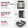 Máy pha cà phê cầm tay chuyên nghiệp Espresso 3 trong 1, dùng pin có thể pha cả nóng và lạnh. Thương hiệu Mỹ cao cấp HiBREW - H4C