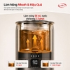 Máy pha cà phê cầm tay chuyên nghiệp Espresso 3 trong 1, dùng pin có thể pha cả nóng và lạnh. Thương hiệu Mỹ cao cấp HiBREW - H4C