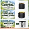 Máy pha cà phê cầm tay chuyên nghiệp Espresso 3 trong 1, dùng pin có thể pha cả nóng và lạnh. Thương hiệu Mỹ cao cấp HiBREW - H4C