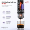 Máy pha cà phê cầm tay chuyên nghiệp Espresso 3 trong 1, dùng pin có thể pha cả nóng và lạnh. Thương hiệu Mỹ cao cấp HiBREW - H4C