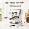 Máy pha cà phê Espresso chuyên nghiệp, thương hiệu Mỹ cao cấp HiBREW - H10 Plus