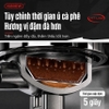 Máy pha và xay cà phê bán tự động 3 trong 1 Espresso, Cappuccino, Latte. Kết hợp 44 chế độ xay. Thương hiệu Mỹ cao cấp HiBREW - H7 LITE