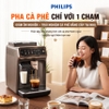 Máy pha cà phê tự động nóng và lạnh Series 3800 Ultra chuyên nghiệp Espresso, Americano, Iced Coffee, Capuccino, Cafe Latte, Iced Latte. Thương hiệu Hà Lan cao cấp Philips - EP3888/68