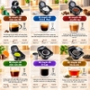 Máy pha cà phê 6 trong 1, Espresso, Viên Nén Nespresso, Nescafe Dolcegusto, Kcup, Túi ESE POD và Pha Trà. Thương hiệu Mỹ cao cấp HiBREW - H1B Max