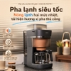 Máy pha cà phê nóng và lạnh Drip nhỏ giọt, hoàn toàn mới. Thương hiệu Hà Lan cao cấp Philips Morgen HD7997